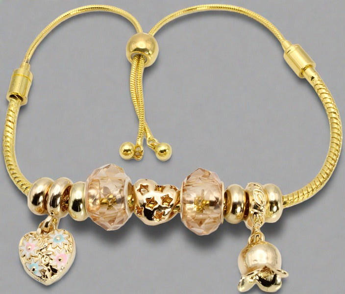 Golden Heart Bracelet