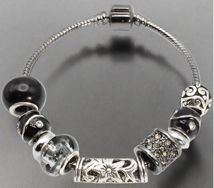 Bracelet with Beads and Spacers