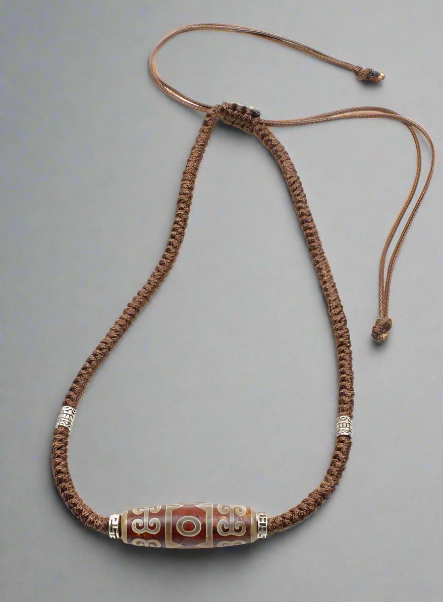 DZI Crystal Necklace