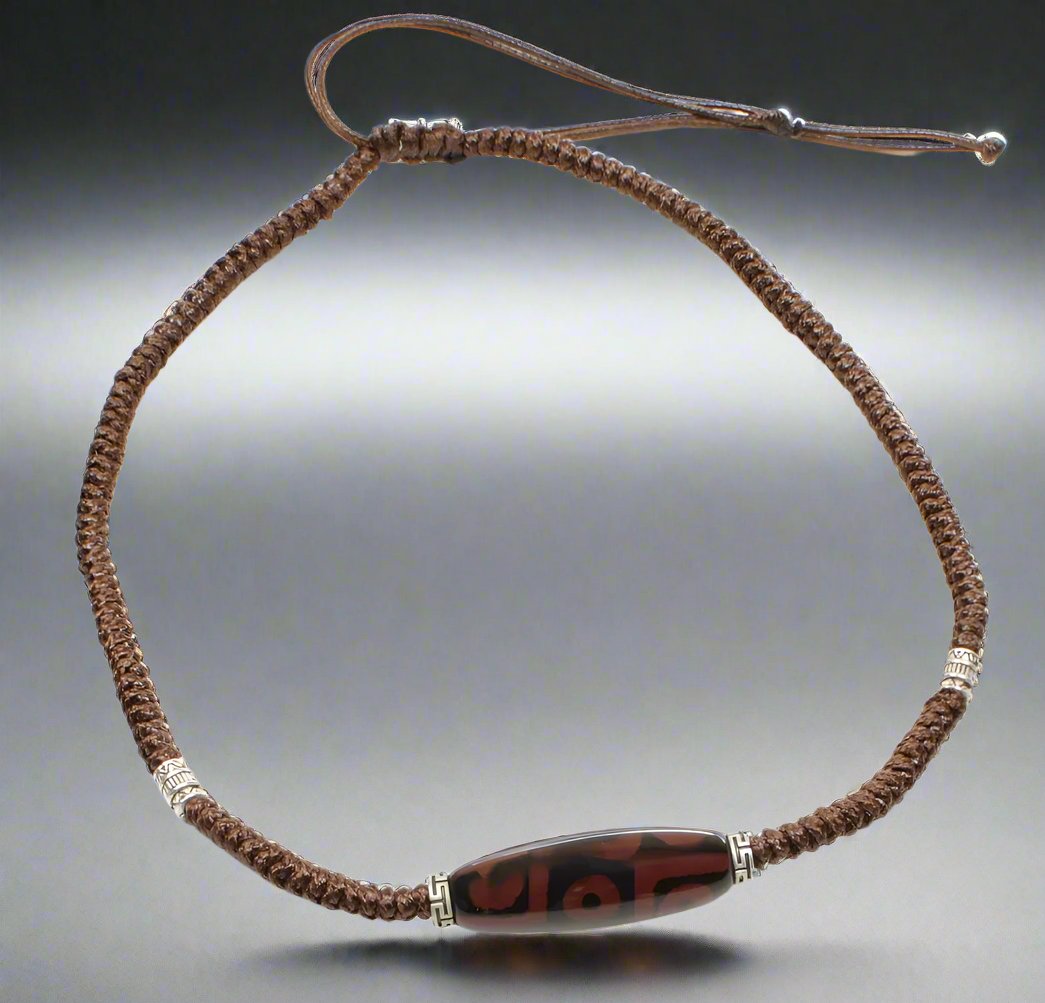 DZI Crystal Necklace