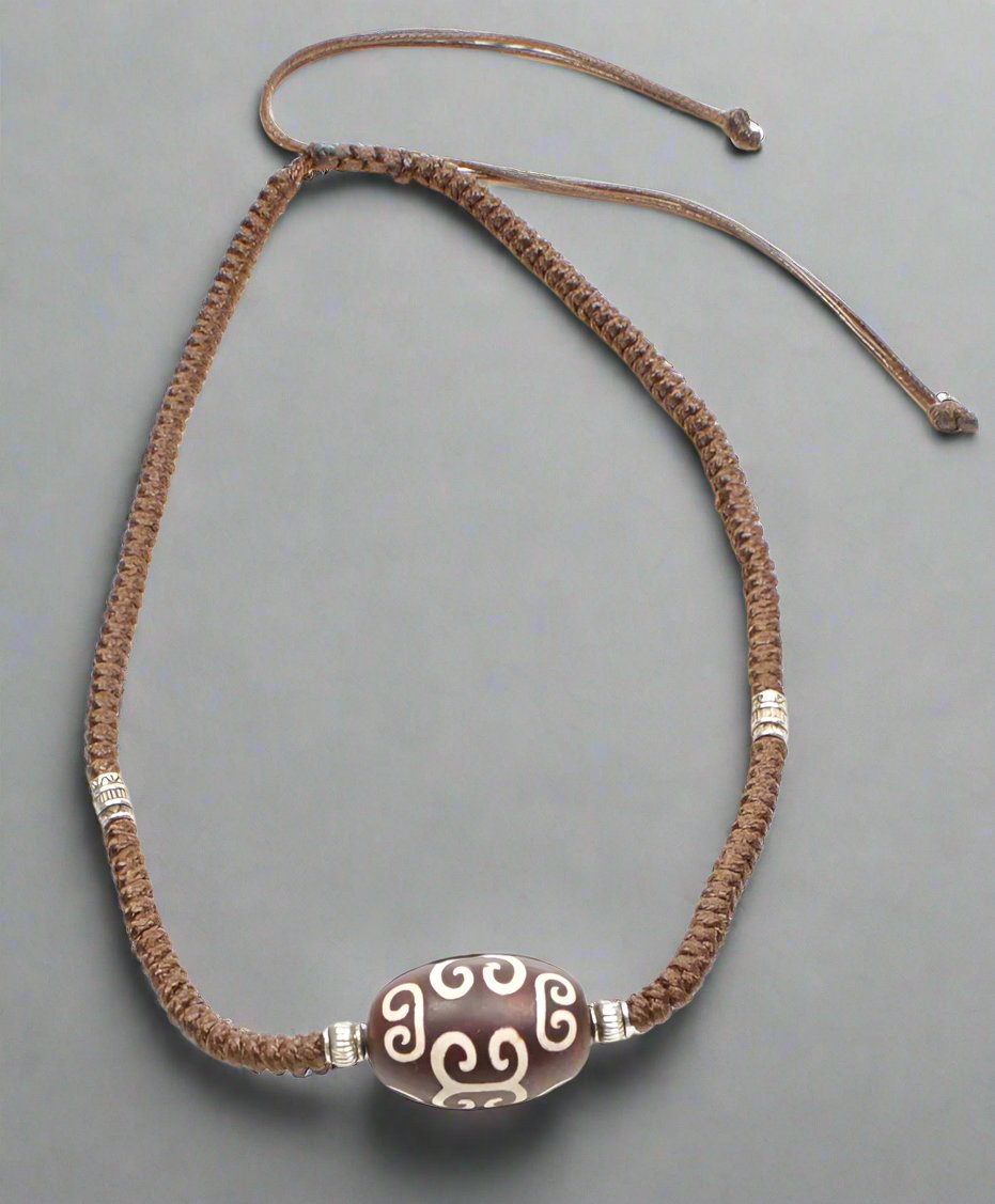 DZI Crystal Necklace