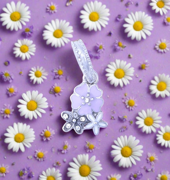 Flower Dangle Charm