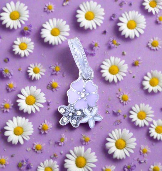 Flower Dangle Charm