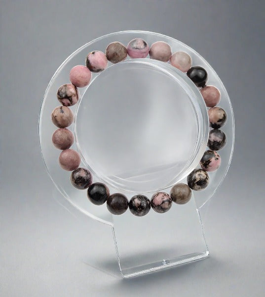 Rhodonite Crystal Beads