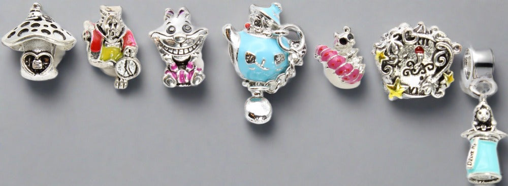 Alice in Wonderland Charms