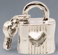 Heart Lock Charm