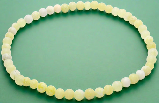 Lemon Jade Anklet