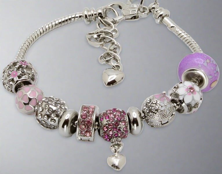 Pinkin Charm Bracelet