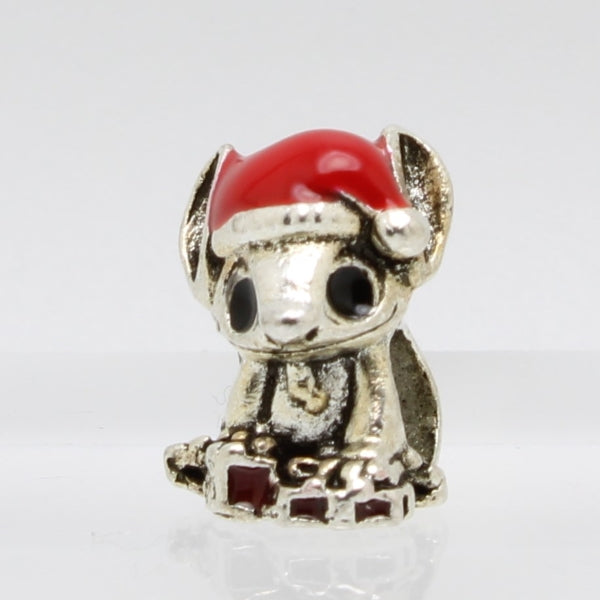 Santa Stitch Spacer Charm