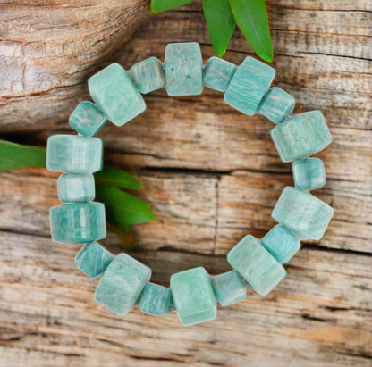 Amazonite Crystal Bracelet