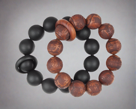 Sandalwood Bead Bracelets