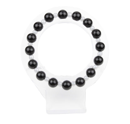 Black Obsidian and Pearl Bracelet