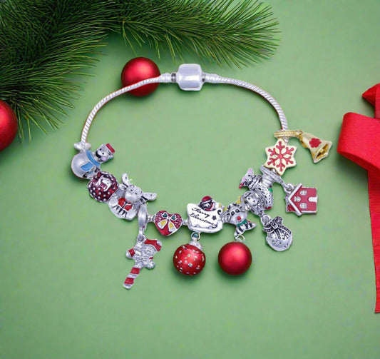 Christmas Charm Bracelet