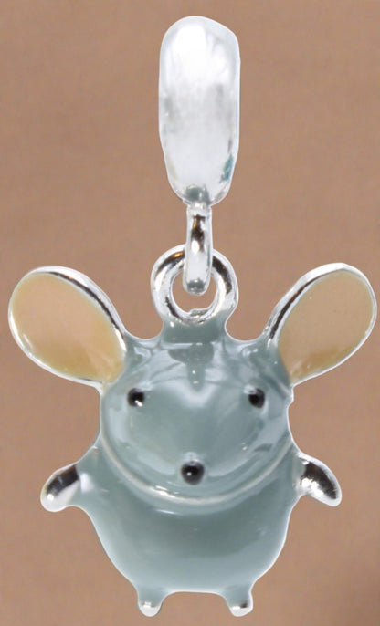 Yellow Mouse & Gray Mouse Charm