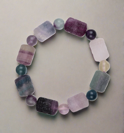 Fluorite Crystal Bracelet