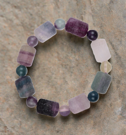 Fluorite Crystal Bracelet