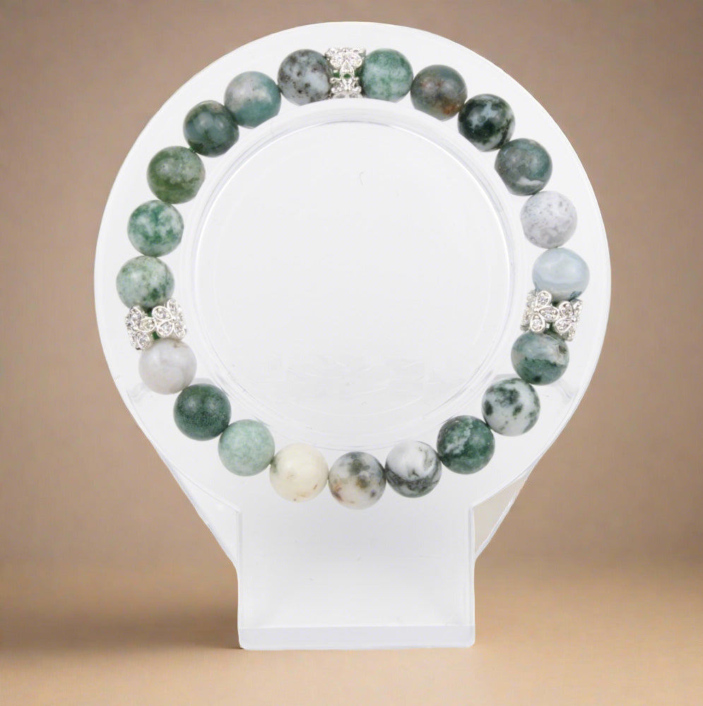 Moss Agate Bracelet