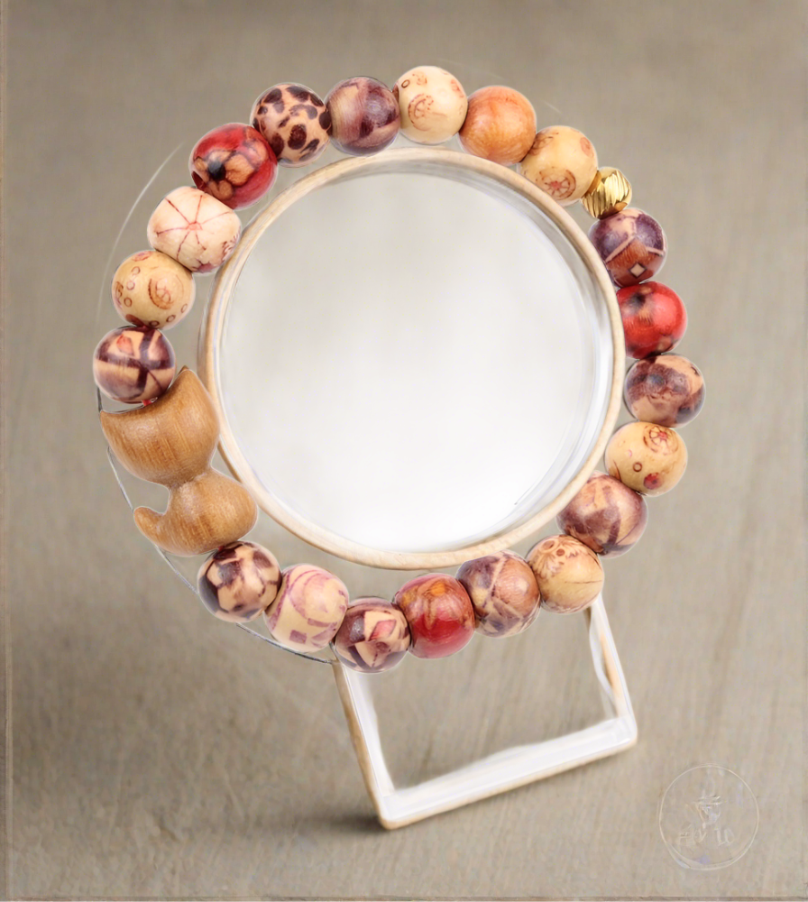 Sandalwood Bead Bracelet