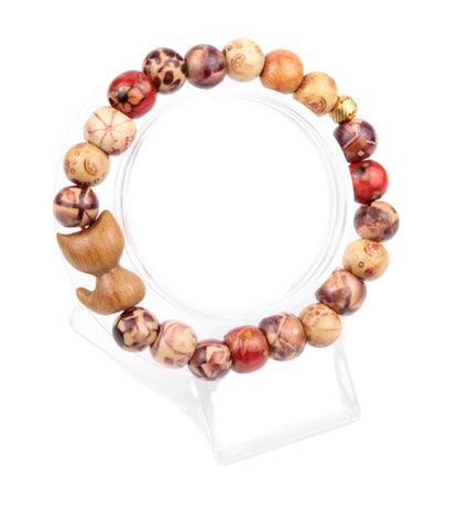 Sandalwood Bead Bracelet