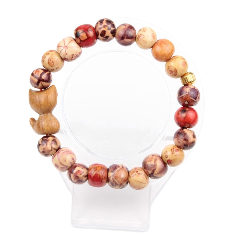 Sandalwood Bead Bracelet