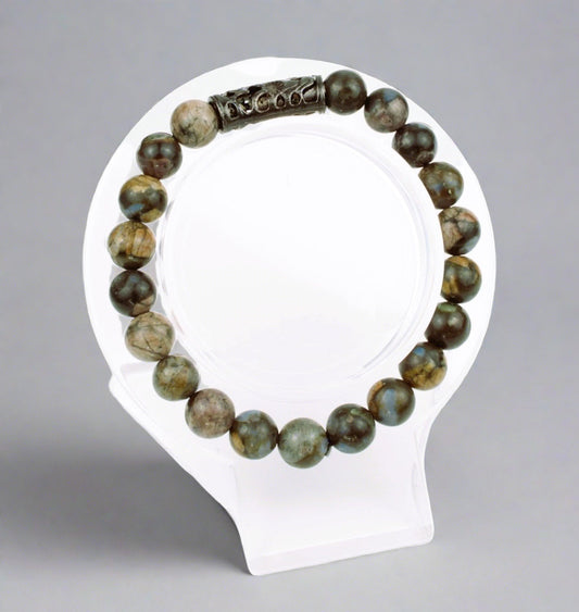 Snakeskin Agate Bracelet